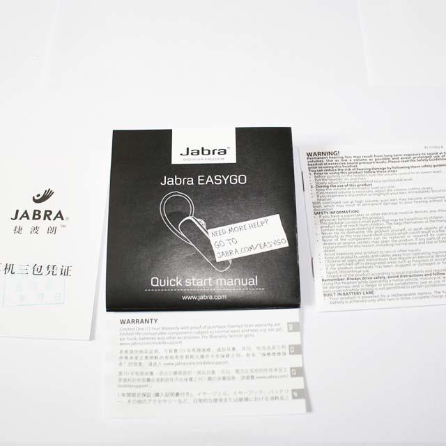 Jabra/捷波朗 easygo+易行蓝牙耳机 音乐商务高清降噪