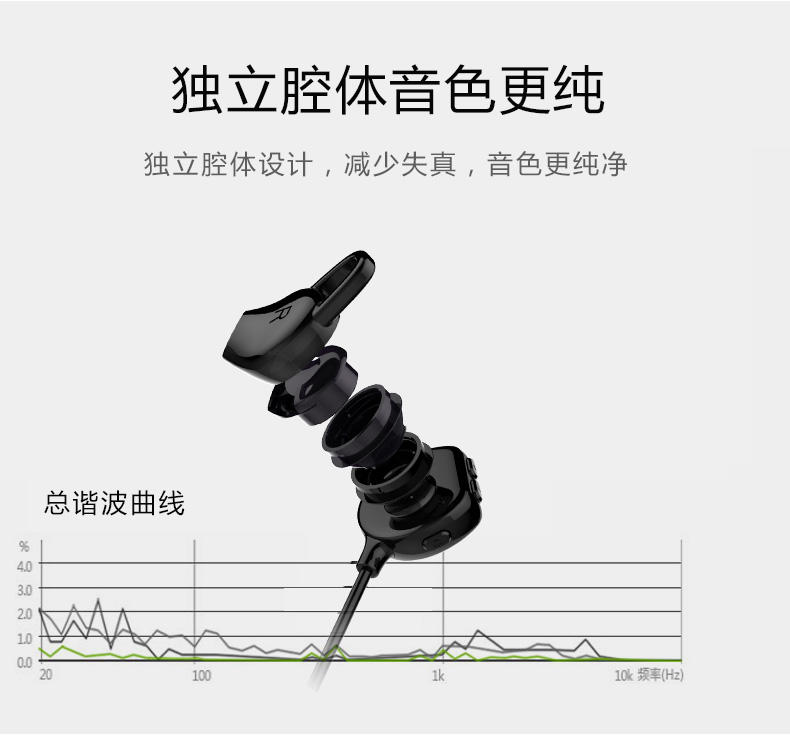 大康 果粉7无线运动蓝牙耳机 音乐跑步双耳塞式 适用苹果7/三星/小米/华为手机通用