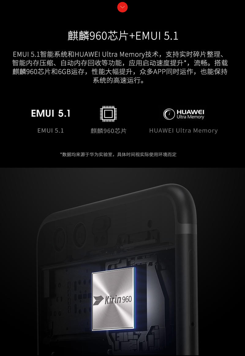 华为/HUAWEI  P10 4GB+128GB 移动联通电信全网通4G手机 双卡双待