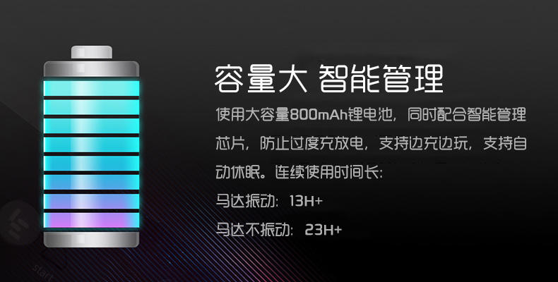 乐视TV（Letv）乐视无线游戏手柄 尚酷版-黑色