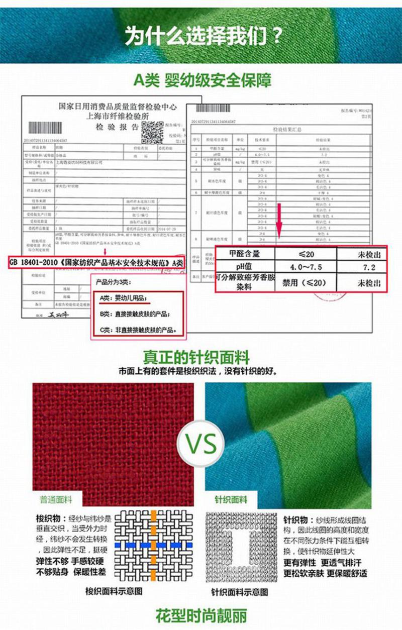 Cozzy蔻姿全棉亲肤高档裸睡针织四件套 夏威夷之恋1.8米6957533207694