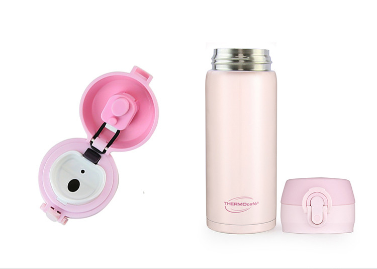 膳魔师/THERMOS 凯菲系列真空不锈钢保温杯350ml 弹盖开启男女便携杯CSYA-351