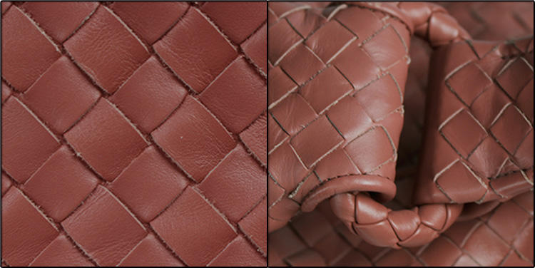 BOTTEGA VENETA 葆蝶家 羊皮女士编织手拿包 172918 粉色