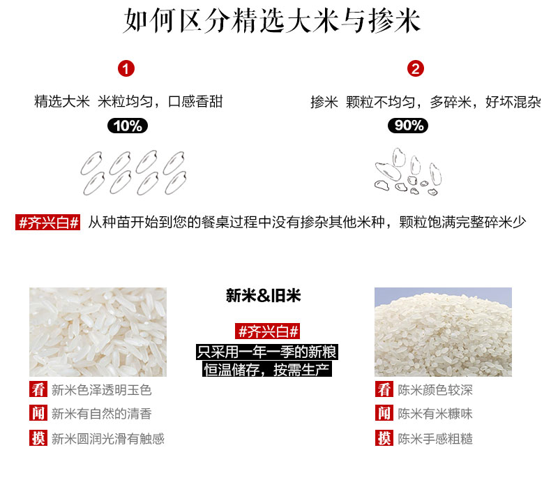 【北京馆】极北香稻4号礼盒2.5kgX2