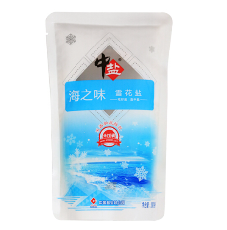 【北京馆】（电商电商线下自提产品）海之味雪花盐200g（未加碘）