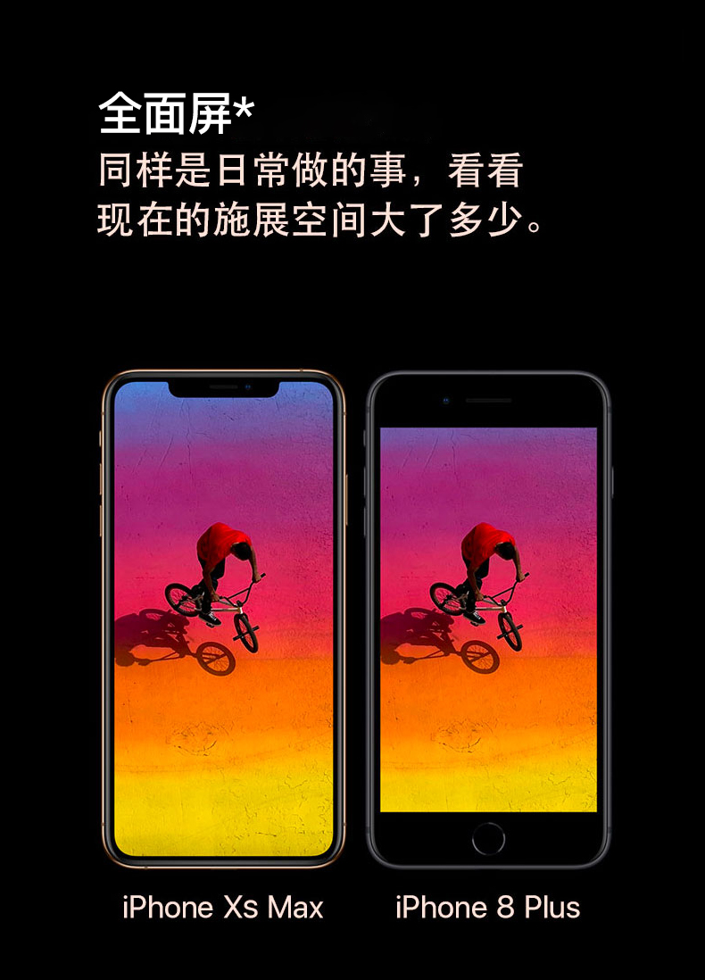 【北京馆】 苹果 IPHONE XS MAX 256G 深空灰