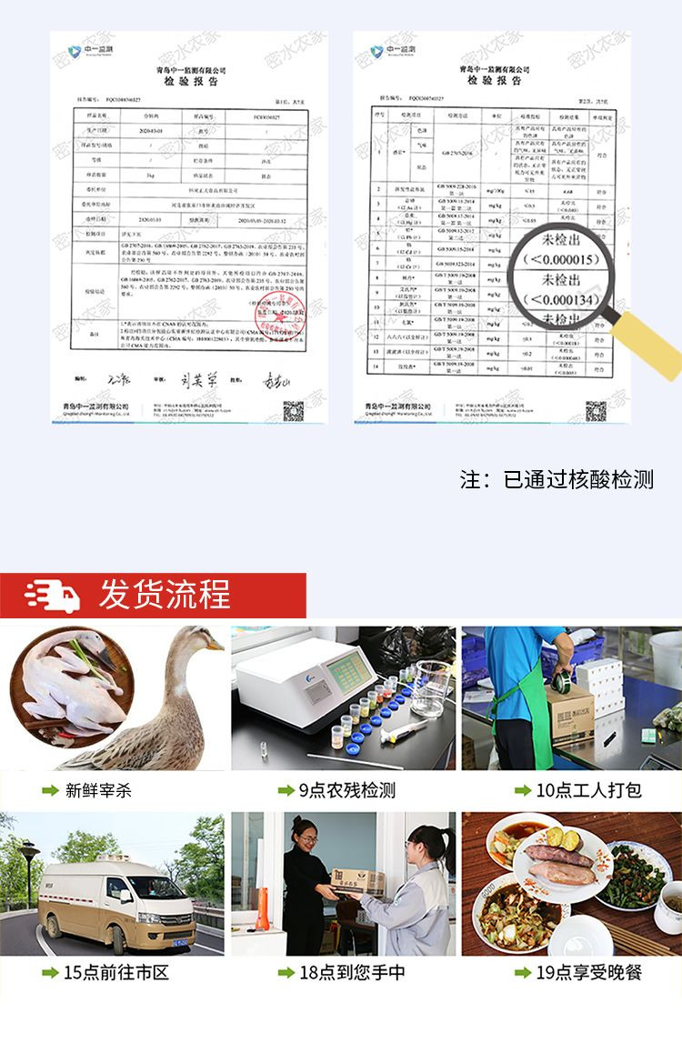 密水农家 【北京优农】新鲜散养麻鸭 鸭子