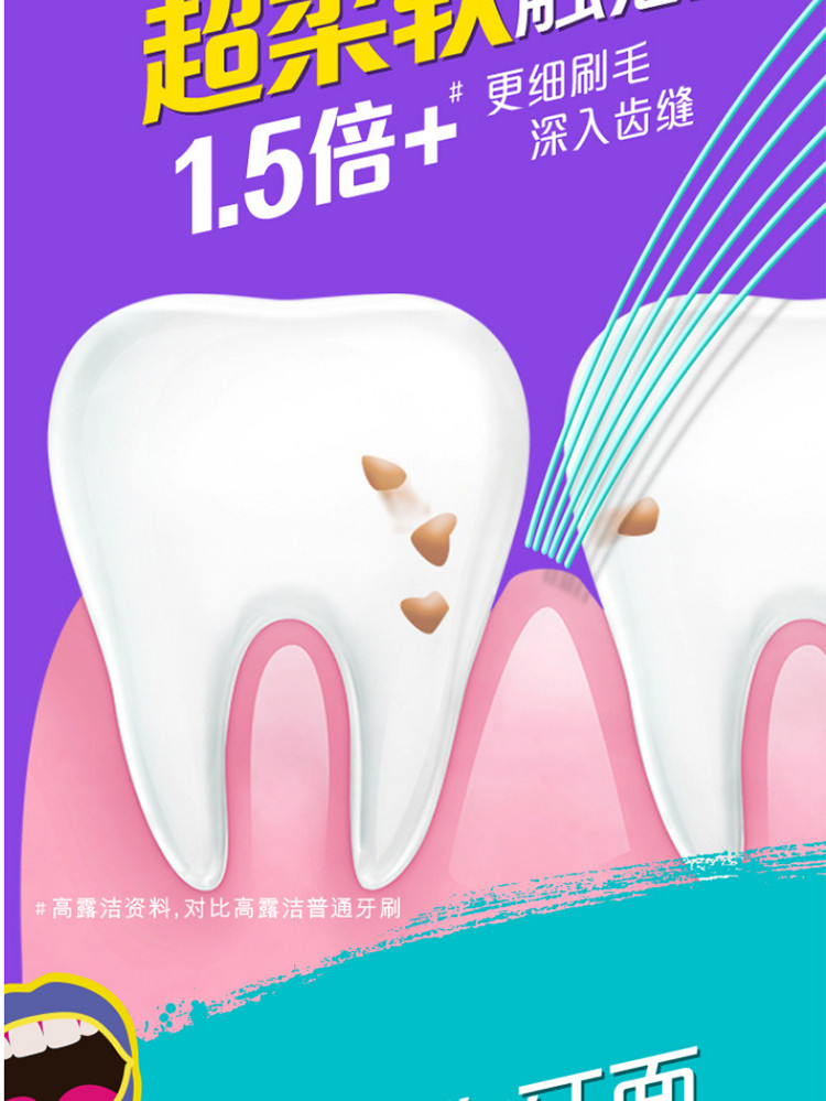  [北京馆] 高露洁/Colgate 超集软牙刷