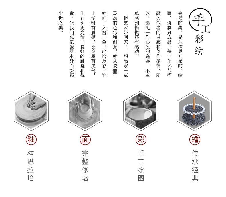 谜家陶竹水果点心盘现代客厅创意家用西餐厅沙拉碗糖果干果水果盘