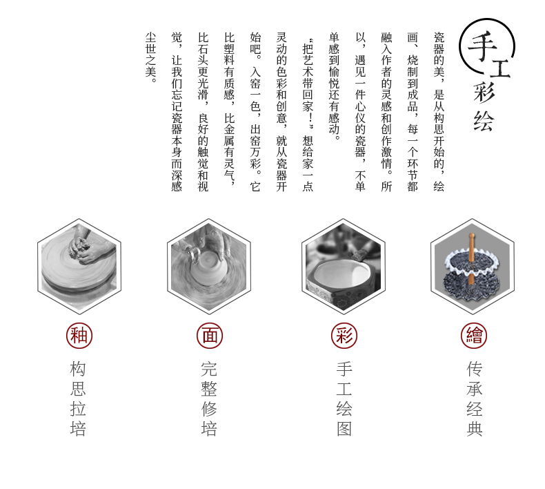 谜家陶竹水果点心盘现代客厅创意家用西餐厅沙拉碗糖果干果水果盘