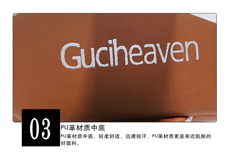 古奇天伦8607鱼嘴凉鞋夏季新款韩版百搭休闲时尚平底鞋夏天一字带学生女鞋