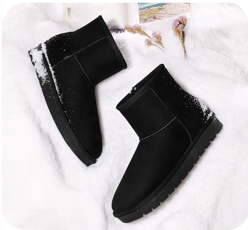 百年纪念1534冬季新款韩版时尚雪地靴女保暖休闲短靴女