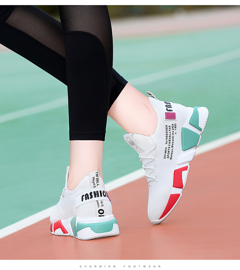 百年纪念 黑色运动女秋季新款韩版旅游百搭休闲爆款加绒跑步鞋