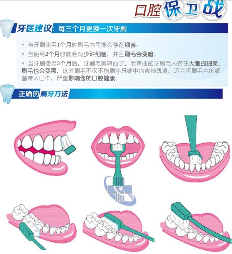 三笑集团可洁可净 66孔高密度 2支特惠装 细丝软毛牙刷 K302A