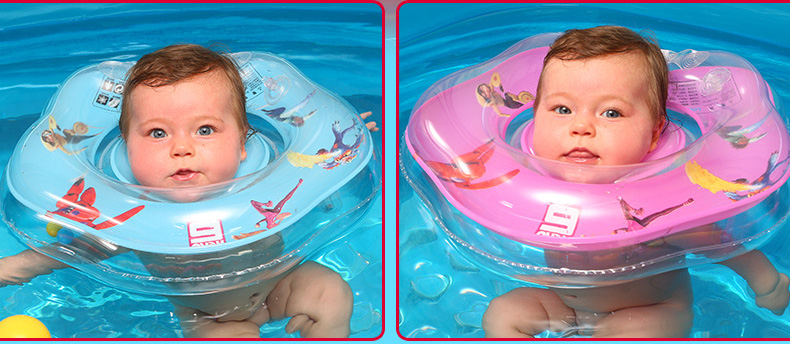 婴儿游泳圈婴幼儿童脖圈充气戏水玩具宝宝用安全游泳圈【全国包邮】【新款】