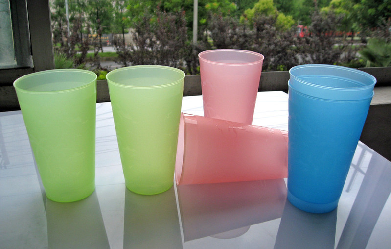 果汁杯 印花口杯 喝水杯 塑料杯 卡通水杯 漱口杯