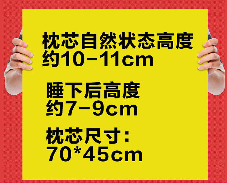 保健枕 决明子 薰衣草 枕头 酒店硬枕芯 护颈椎 成人学生 单人枕【全国包邮】