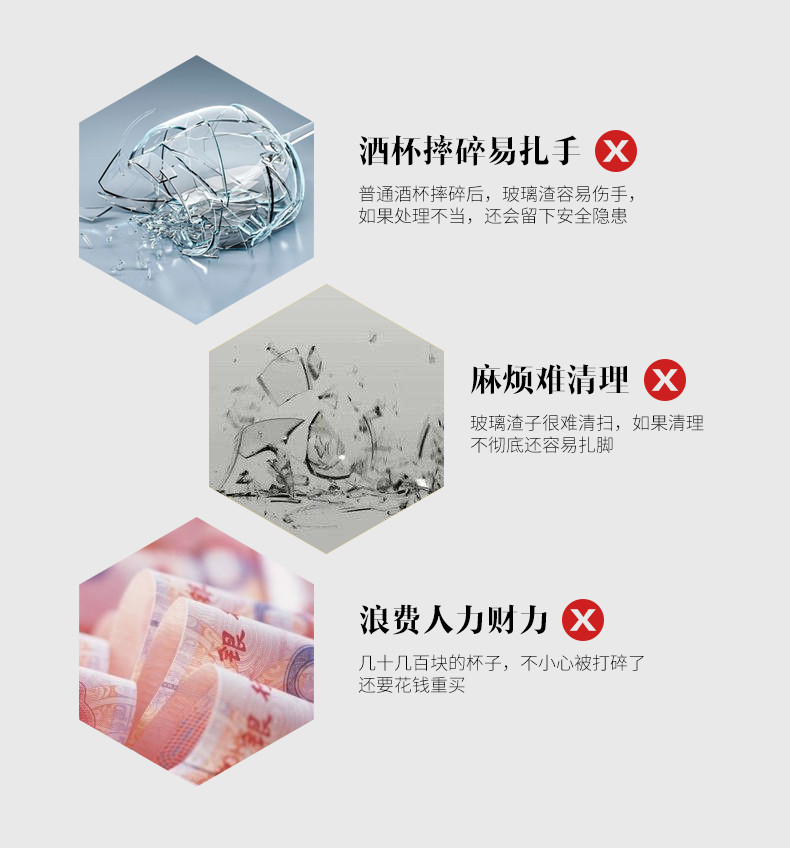 欧式号葡萄酒杯高脚杯子 波尔多钢化玻璃红酒杯家用一对【多省包邮】