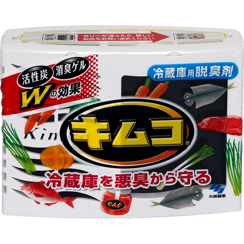 小林制药/KOBAYASHI家用冰箱除味剂 冷藏室用 活性炭去腥除臭除异味