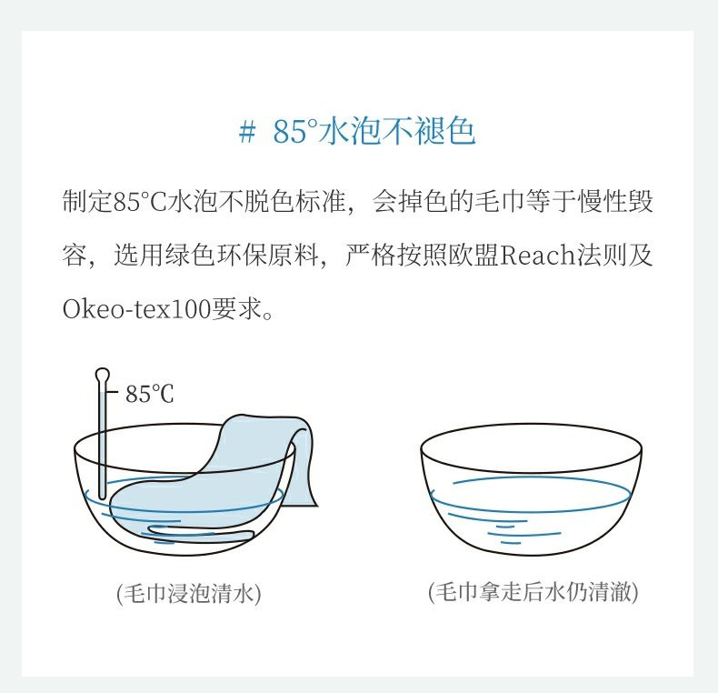 洁丽雅儿童毛巾小面巾 洁面洗脸巾3条