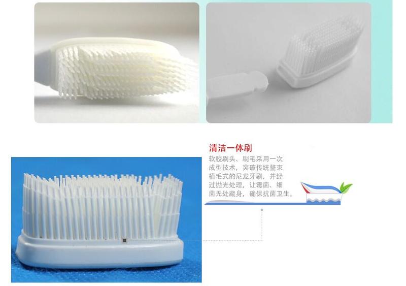 Apache阿帕齐 751超软刷毛纳米抗菌牙刷三支装 可批发
