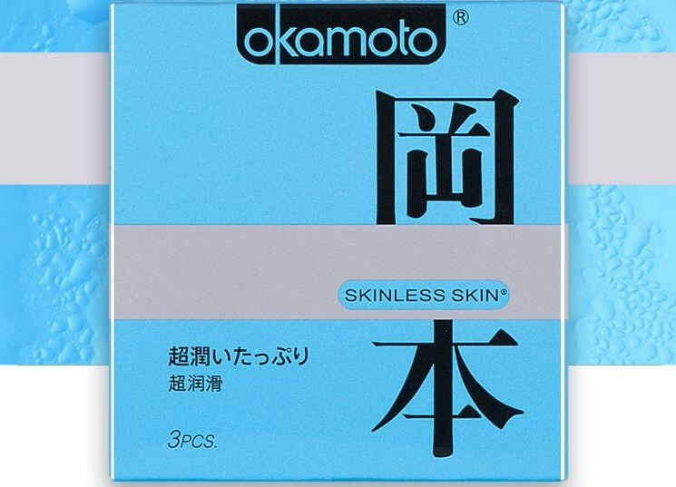 冈本（Okamoto）避孕套skin实惠旅行装（纯+超润滑+质感+激薄+至尊）共15片
