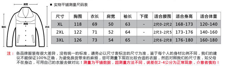 春季新品休闲透气上衣防风可脱卸帽爸爸装多口袋时尚男装立领外套LJ冲锋衣男