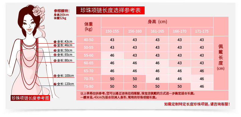 千足珠宝觅娴圆润强亮光洁10-11mm白14K金搭扣珍珠项链淡水送妈妈