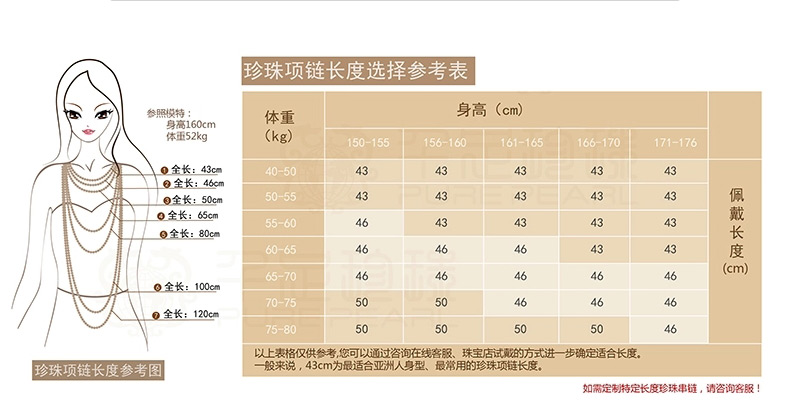 千足珍珠 娇惟 圆丰硕强亮11-12mm淡水珍珠项链