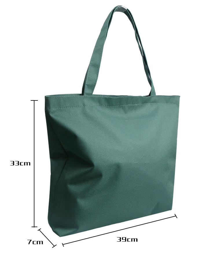 外供家多功能储物收纳购物袋(9.9包邮 仅限3天 墨绿色无拉链)