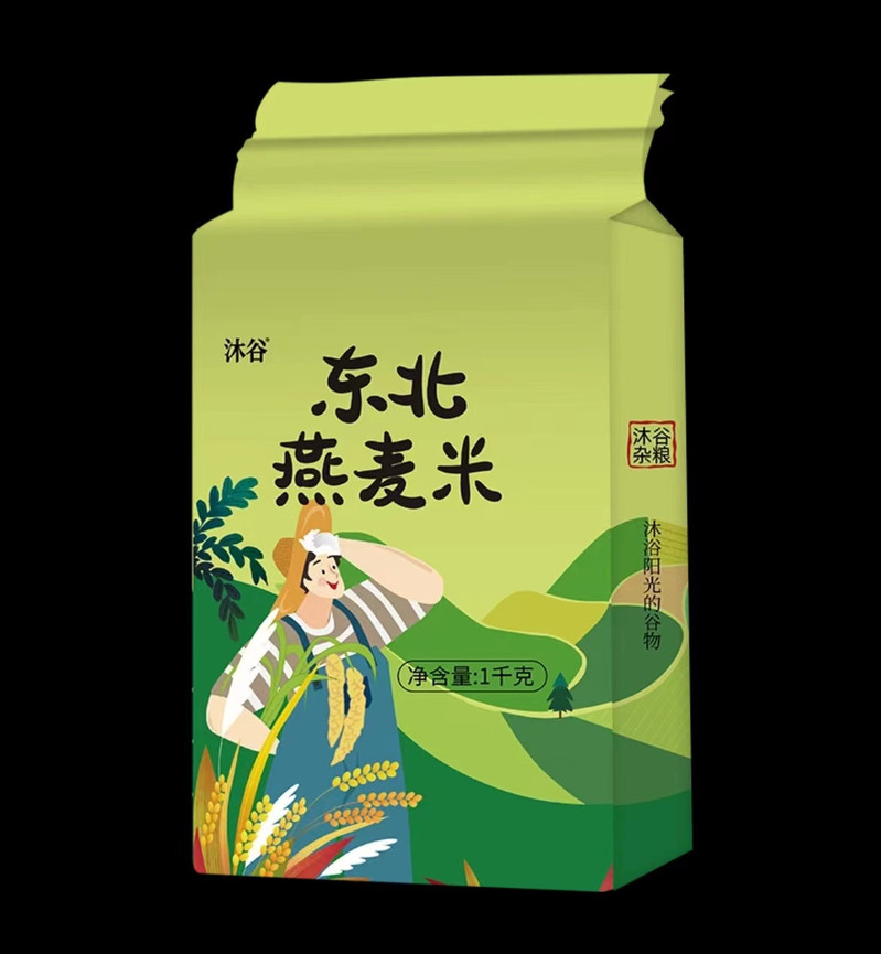 沐谷 燕麦米1kg