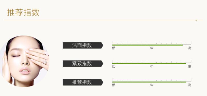 莫施极润紧致洁面乳100g洗面奶深层清洁美白保湿补水提拉控油男女