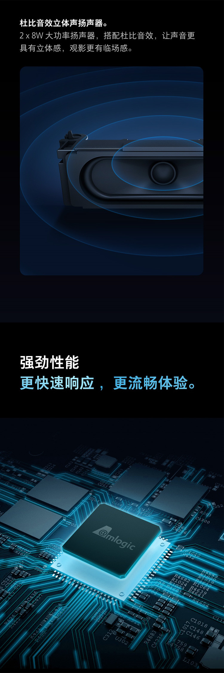 小米/MIUI 小米电视4S 75英寸 人工智能语音网络液晶平板电视 L75M5-4S 2+8GB