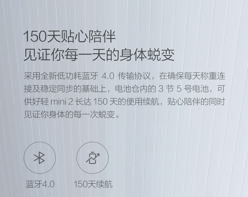 【小米有品版】云麦好轻mini2智能体脂秤 电子秤精准称重健身运动脂肪秤家用健康秤可连接米家APP