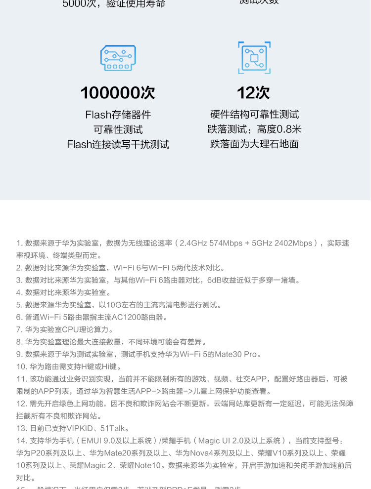 华为/HUAWEI 华为千兆路由器 AX3 双核 wifi6 全千兆端口家用无线WiFi高速穿墙