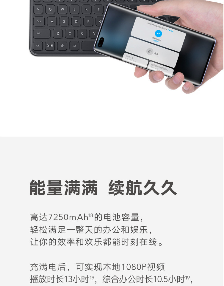 荣耀平板V6 10.4英寸 6GB+256GB WiFi版 麒麟985旗舰芯片2K全面屏