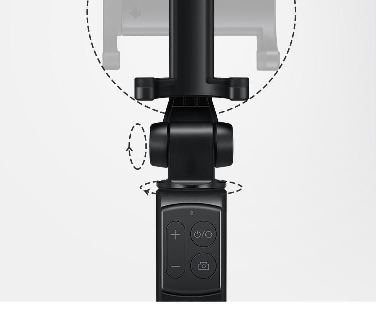 荣耀 三脚架自拍杆 Pro 经典黑 360°自由旋转 智能蓝牙控制 小巧设计 阳极氧化铝合金拉杆