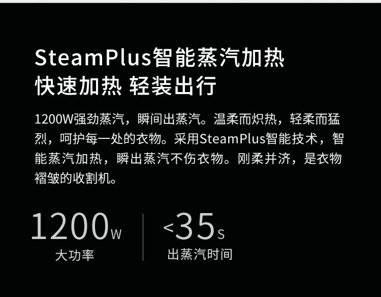 小米生态 手持挂烫机 智能蒸汽加热家用迷你型烫衣机小型电熨斗便携式迷你蒸汽