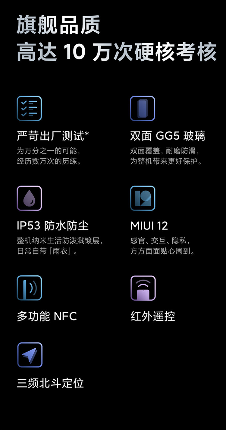小米/MIUI Redmi K40 Pro 8+256G骁龙888三星E4旗舰120Hz高刷直屏
