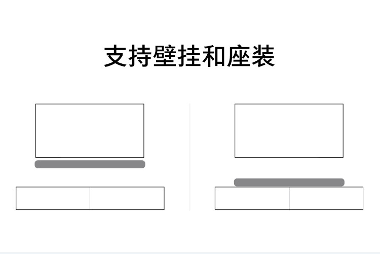 小米电视音响 音箱 家庭影院 电视音响 回音壁 客厅蓝牙壁挂音响