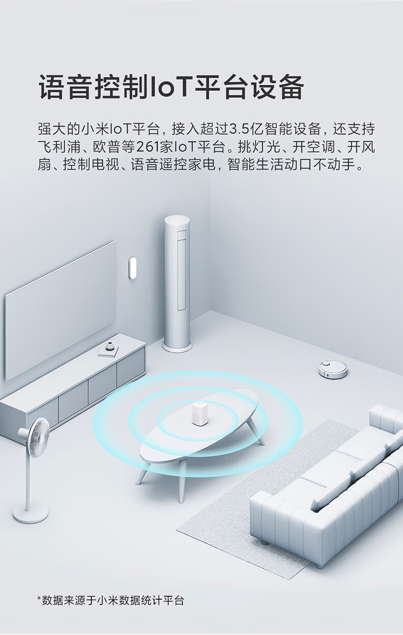 小米/MIUI 小爱音箱 Play AI音箱蓝牙wifi