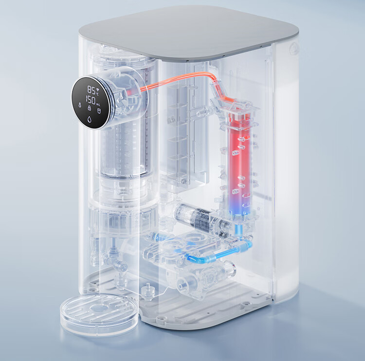 米家台式净饮机乐享版 家用RO反渗透即热净水机 净饮一体机小型免安装 3秒即热直饮水机
