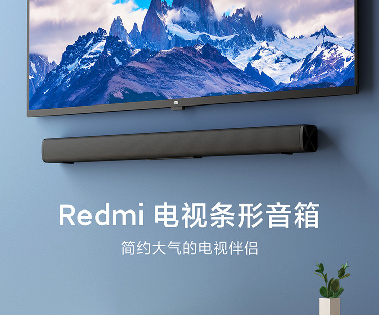 小米（MI）Redmi 条形电视音响 音箱 家庭影院 蓝牙5.0 无线连接