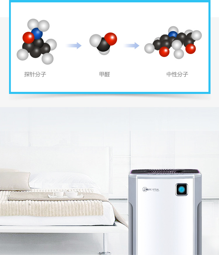 苏泊尔/SUPOR 苏泊尔空气净化器家用除甲醛二手烟尘抑菌抗雾霾KJ420G-X03