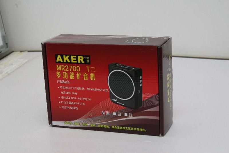 爱课（AKER） MR2700 扩音器 便携式教学导游腰挂 小蜜蜂喊话器