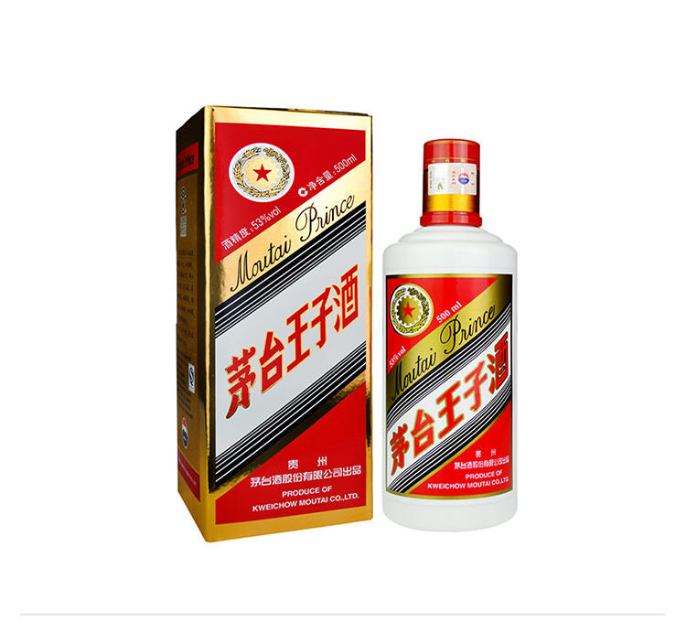 王子酒 53度500ml（6瓶整箱购买）