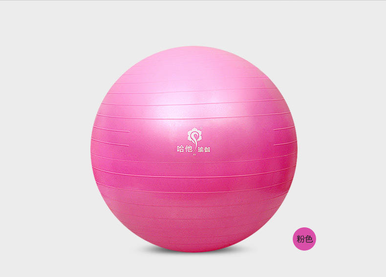 哈他瑜伽球 加厚磨砂防爆65cm健身球安全环保无味美体瑜珈球