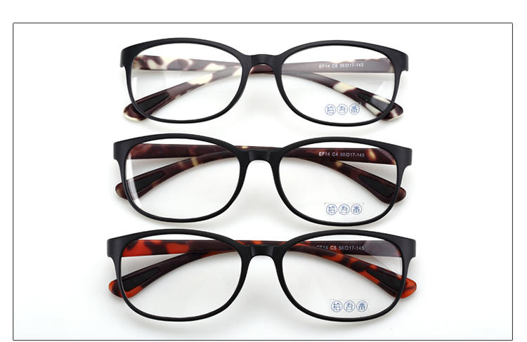 光学近视眼镜框架 男女款TR90复古超轻全框镜架 平光镜可配度数