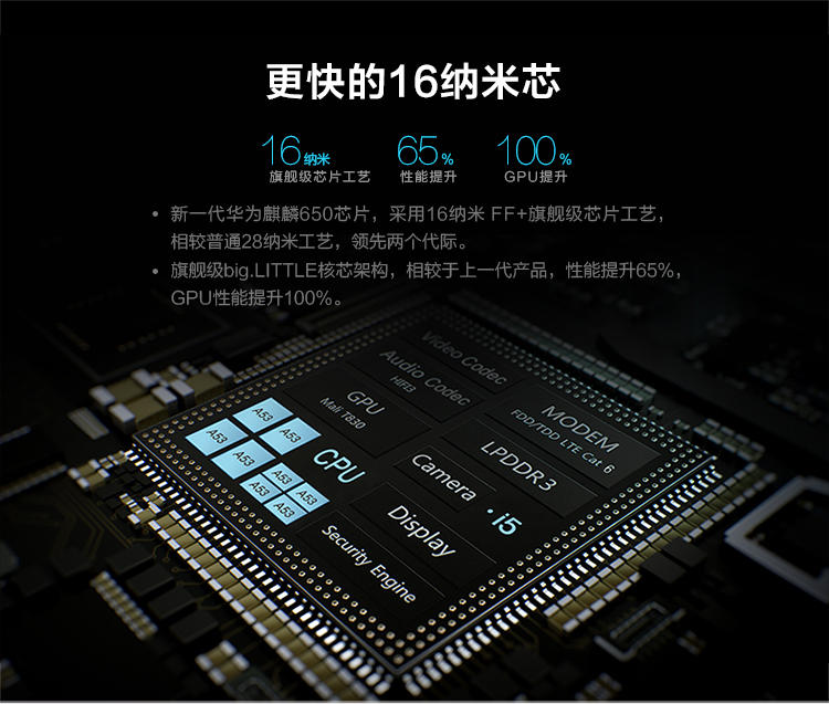 荣耀 畅玩5C 移动4G( 2G RAM+16G ROM) 标配版  银/灰/金