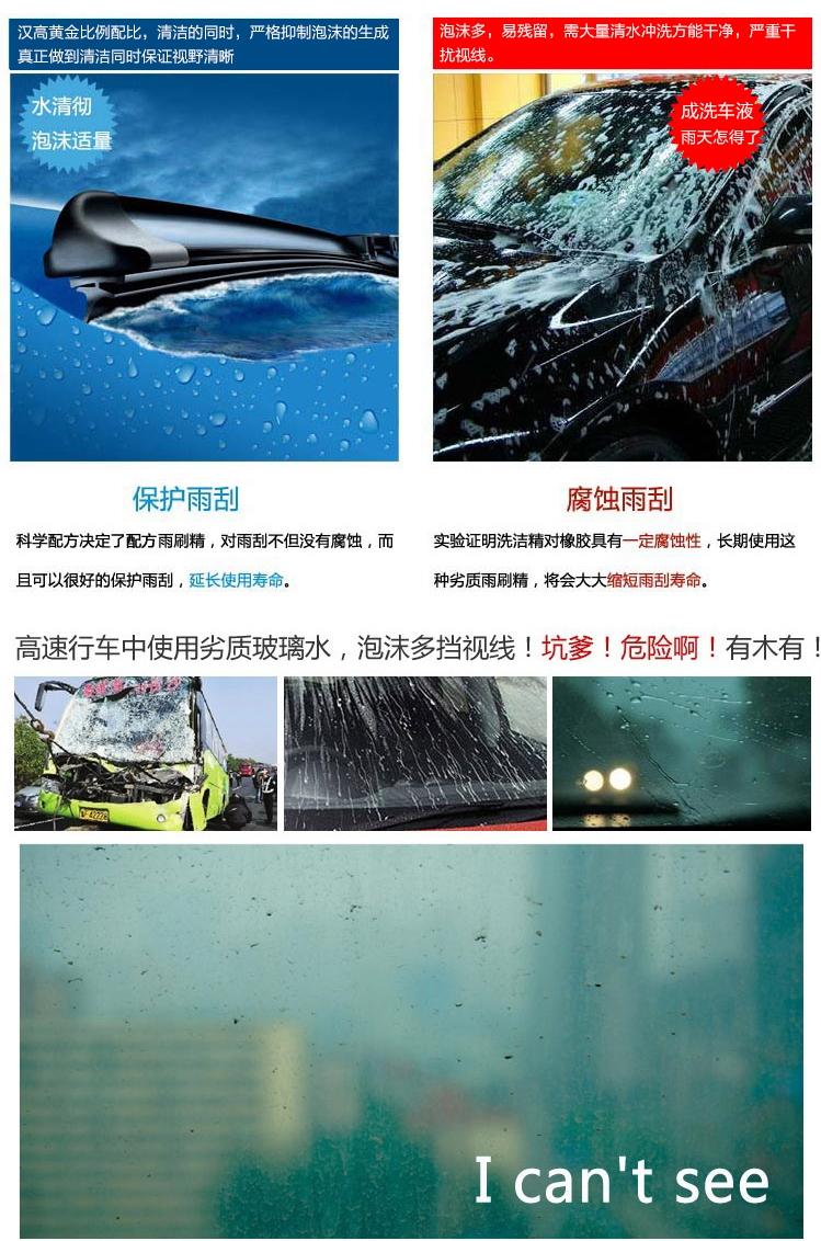 汉高浓缩雨刷精 玻璃清洗剂 汽车玻璃水 雨刷水雨刮水浓缩玻璃液